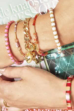 Armband Magical Nights Weiß Kupfer h5 Bild3